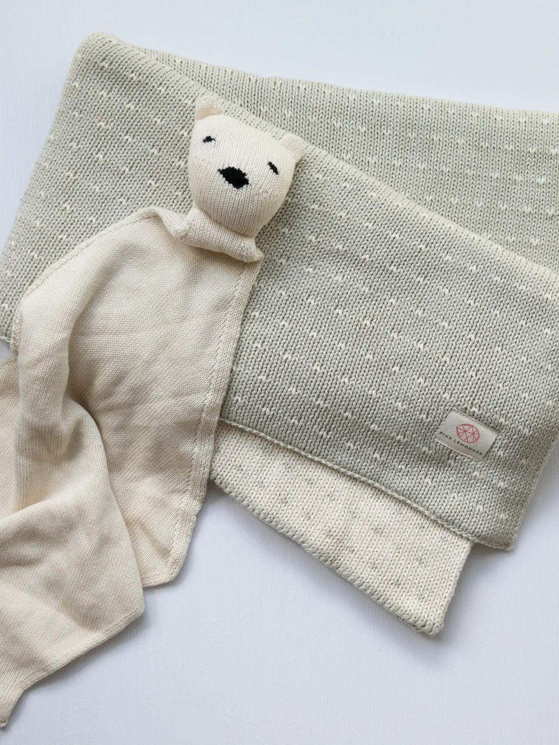 Pink Lemonade Dainty Dots -100% Organic Cotton Infant Set - Mint