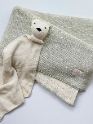 Pink Lemonade Dainty Dots -100% Organic Cotton Infant Set - Mint