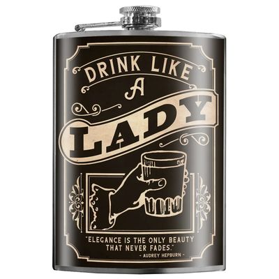 Flask - Drink Like A Lady