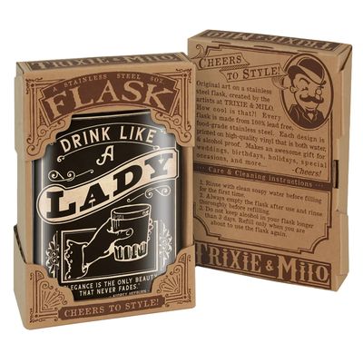 Flask - Drink Like A Lady
