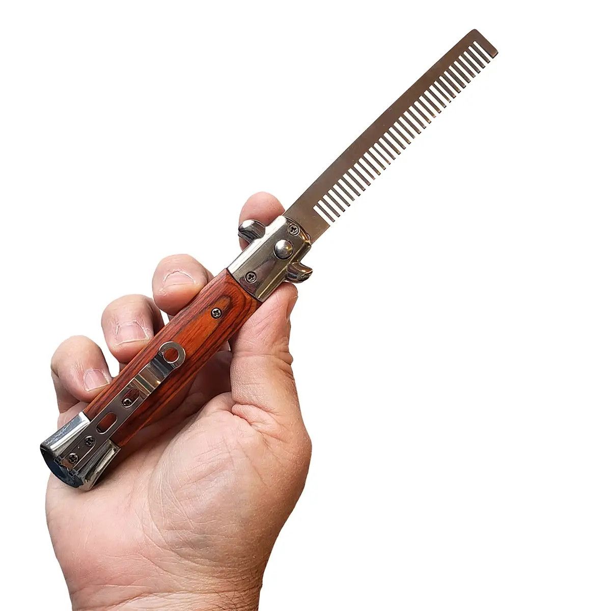 Genuine Switchblade Comb