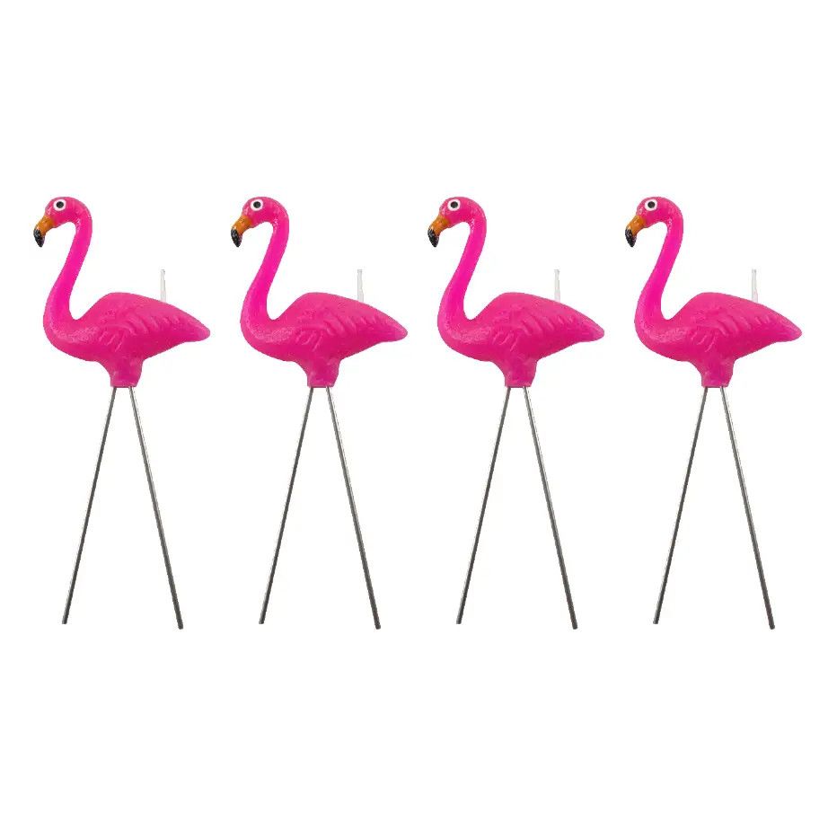 Flamingo Candles