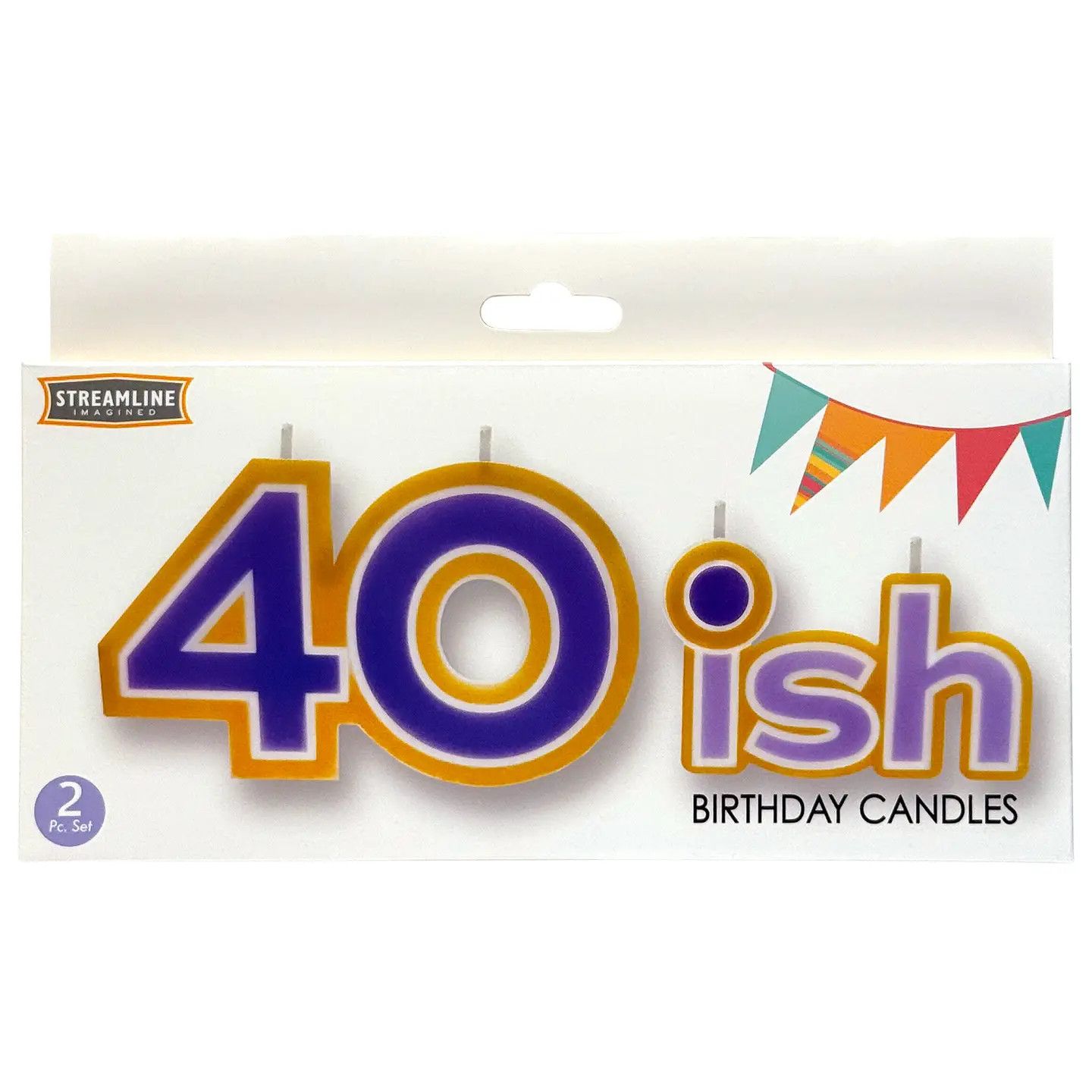 Birthday Cake Candles - 40ish