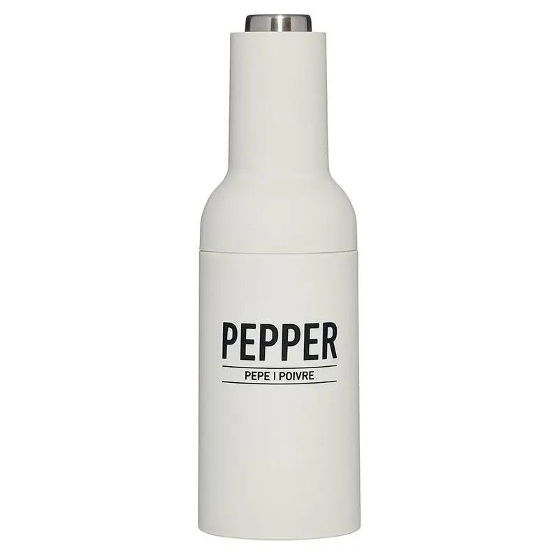Electric Matte Grey Pepper Grinder