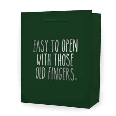 *Easy To Open With Those Old Fingers* - Gift Bag