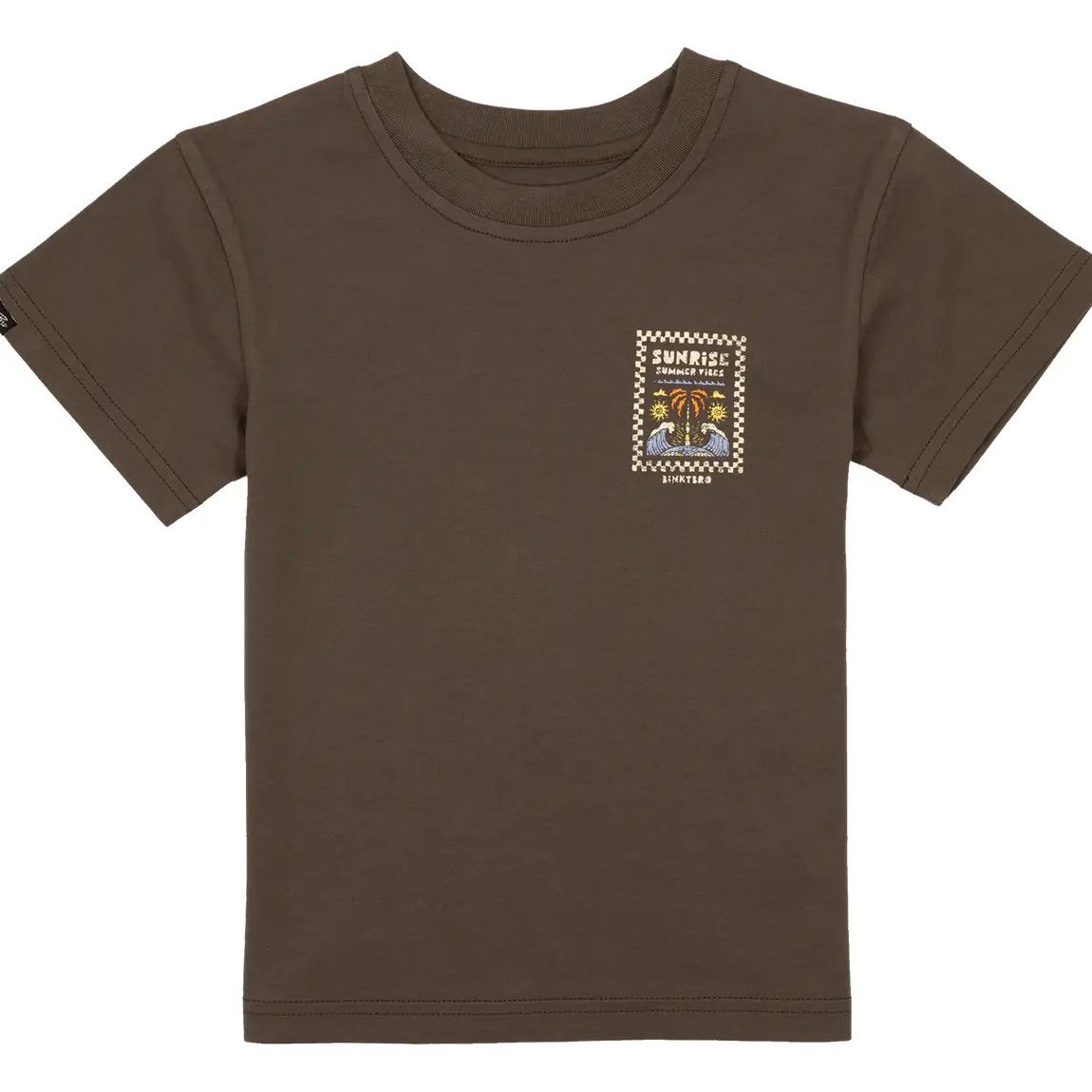 BinkyBro Sunrise Summer Vibes Graphic T-Shirt, Size: 2T