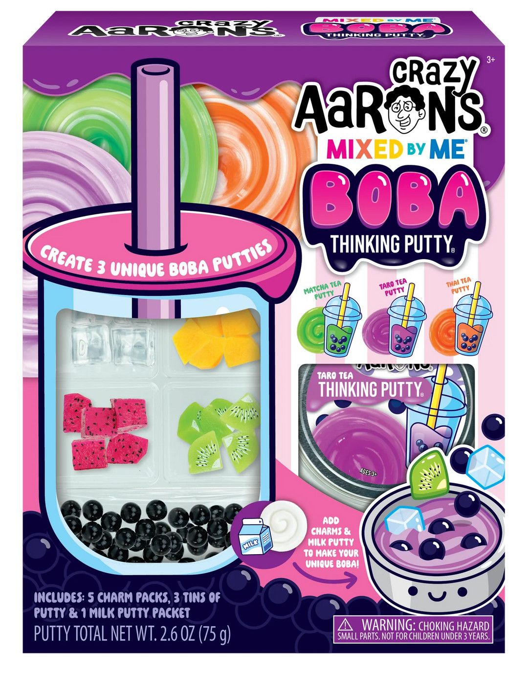 Crazy Aaron's Putty World: Mixed By Me Boba Kit