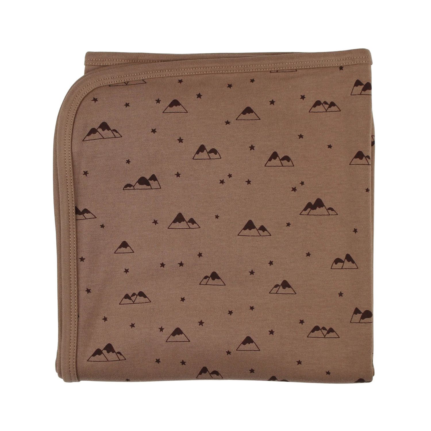 Organic Blanket Size One Size in Latte Mountain