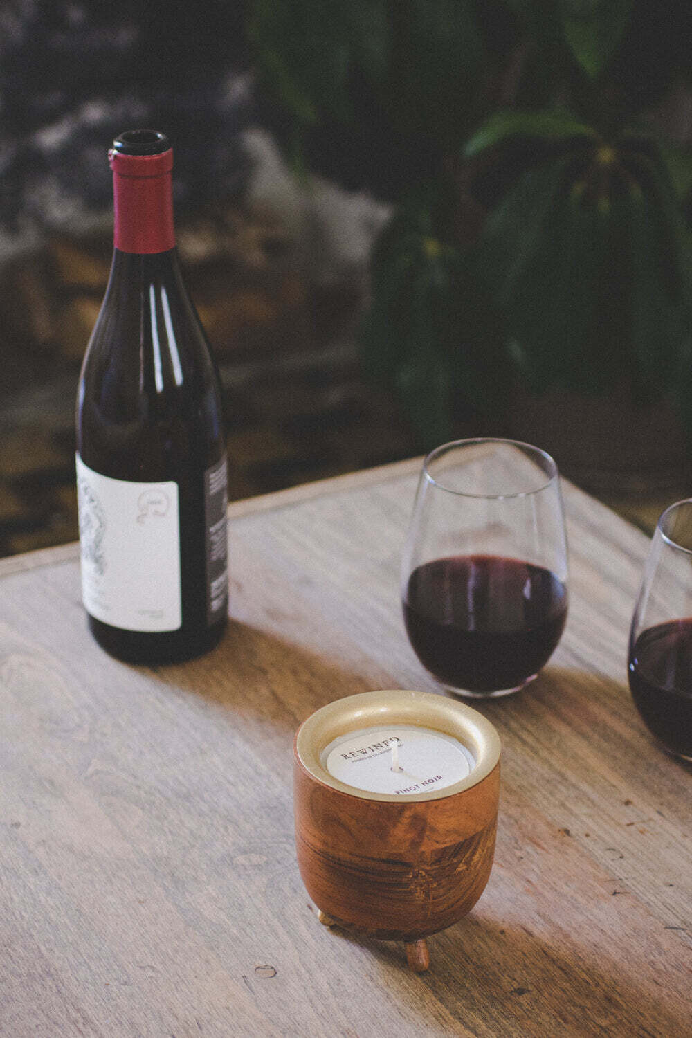 Rewined Pinot Noir Barrel Aged Candle
