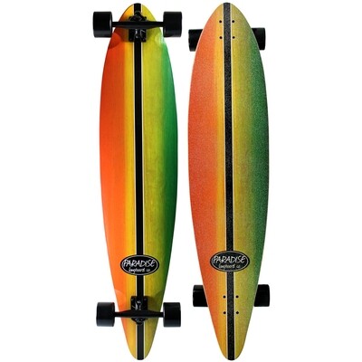 Paradise Longboard 46" Pintail Rasta Stain