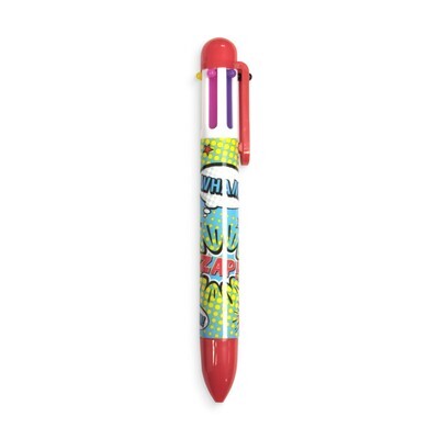 Comic Attack 6 Click Multi Color Pen