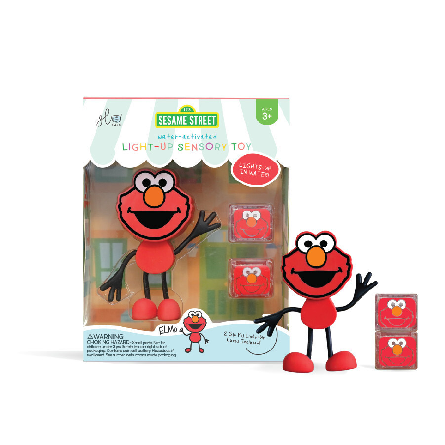 Glo Pals Elmo - Sesame Street Character Light-Up Cubes