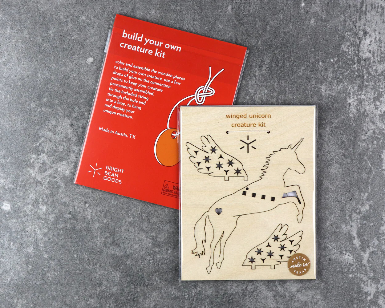 Winged Unicorn Spinning Top Kit