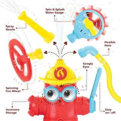 YOOKIDOO Ready Freddy Spray 'N' Sprinkle