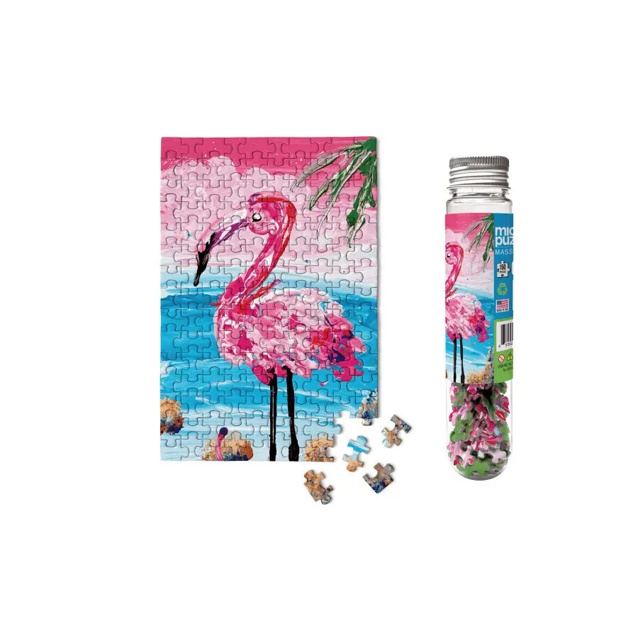 Micro Puzzles Flamingo Mini Jigsaw Puzzle