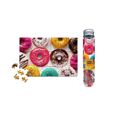 Micro Puzzles Donuts Mini Jigsaw Puzzle for Food Lovers