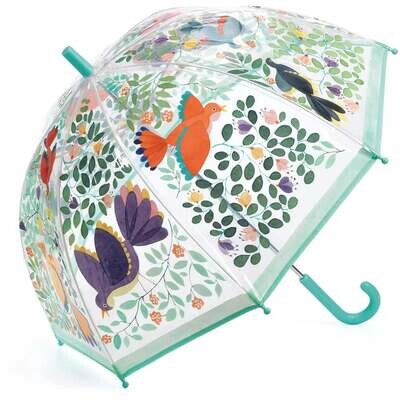 Children's Umbrella - Flowers and Birds