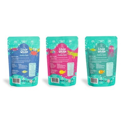 Mobi Little Whale Bath Co. Bubble Bath - Aquamarine