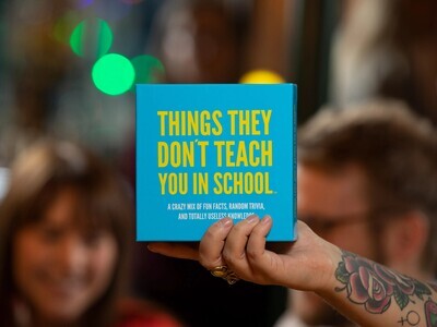 Things They Don't Teach You in School - Card Game