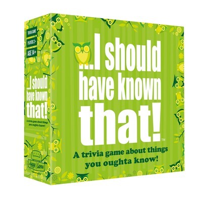 I Should Have Known That! - Card Game