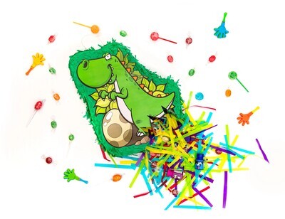 Pinata - Dinosaur Theme Pinata Treasure Hunt