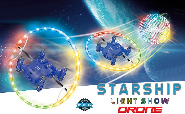 Starship Lightshow Drone - , Color: Blue