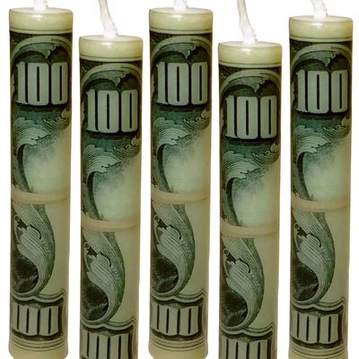 Money to Burn Candles-5 Piece Set