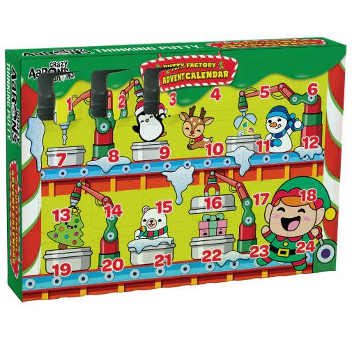 Crazy Aaron's Thinking Putty: Putty Factory Advent Calendar 2024 Edition