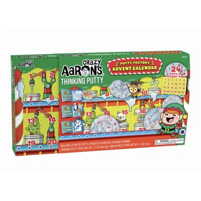 Crazy Aaron's Thinking Putty: Putty Factory Advent Calendar 2024 Edition