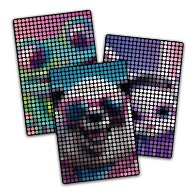 Stamp to Reveal Satisfying Dot Art - 