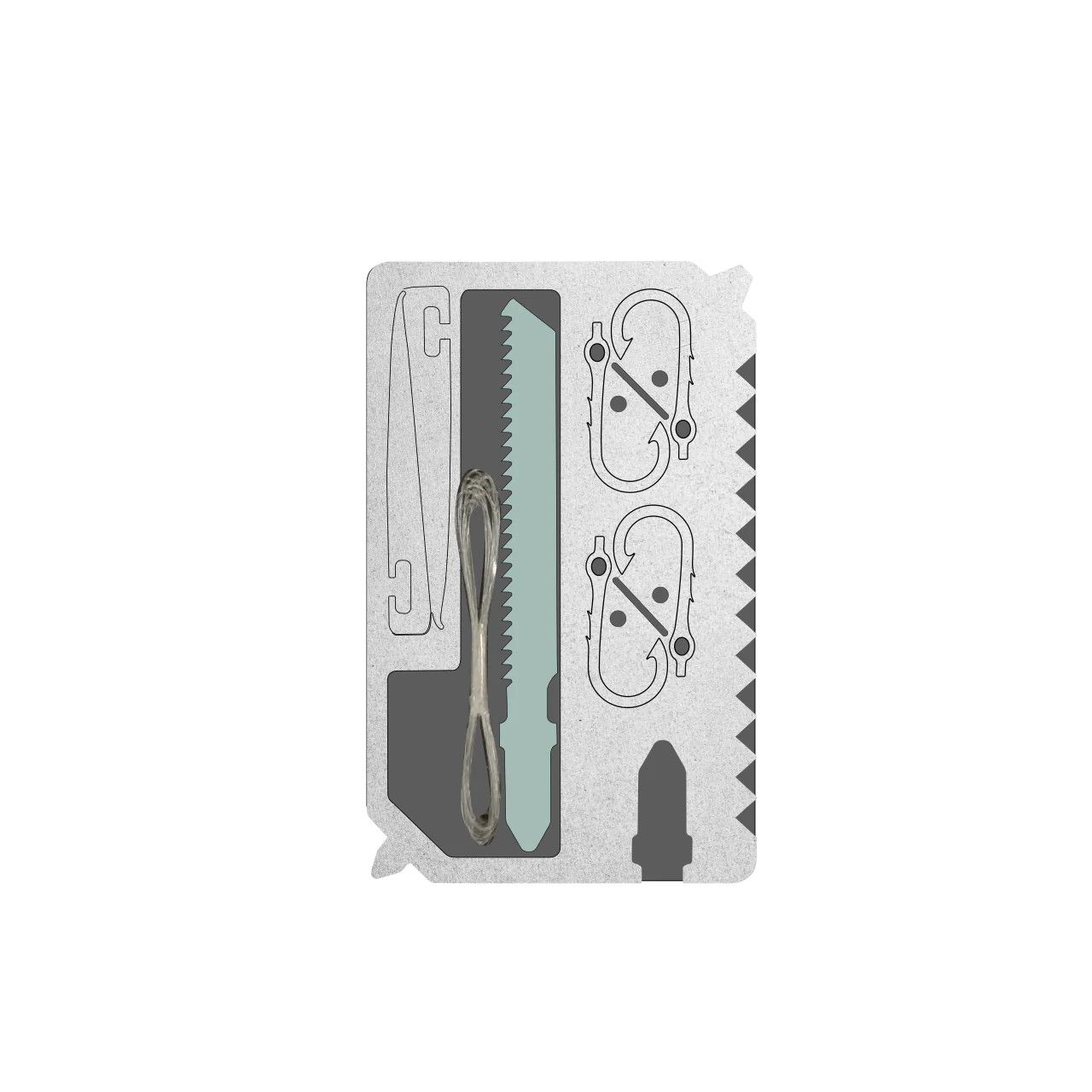Zootility Fishing Survival Kit