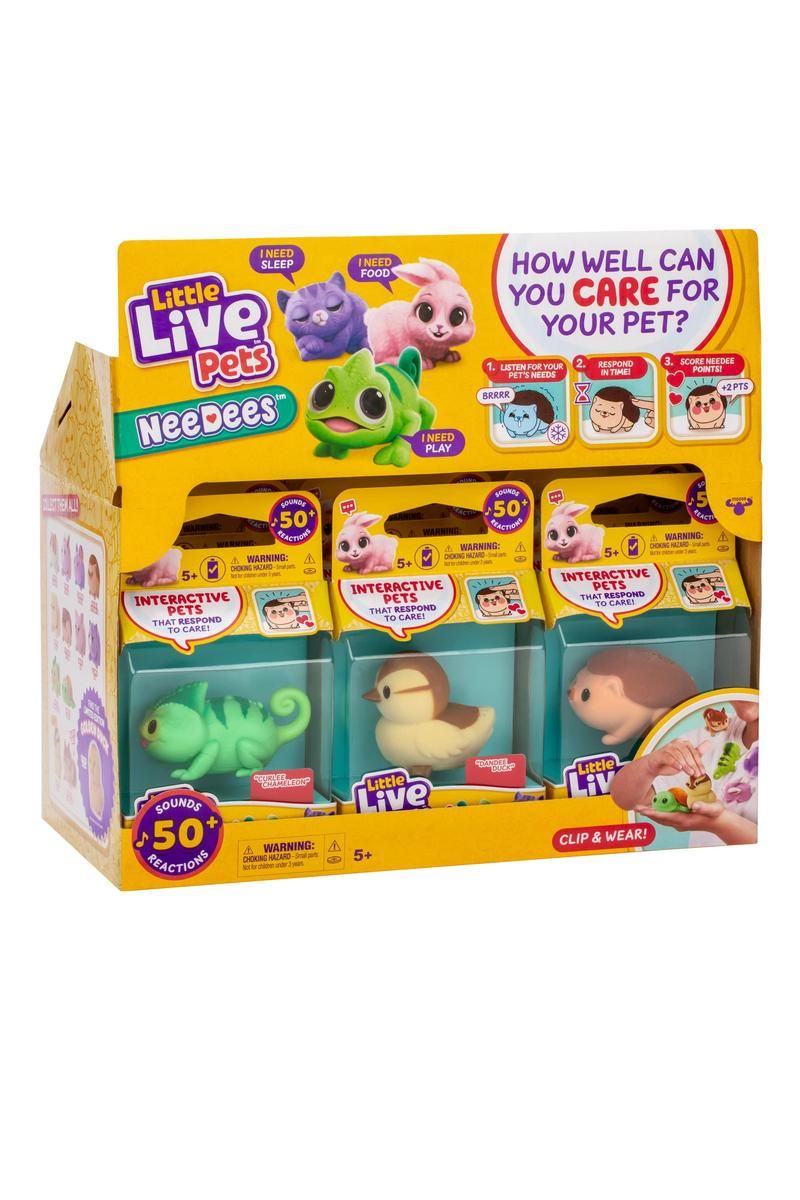 Little Live Pets NeeDees - , Type: Nibblee Chipmunk