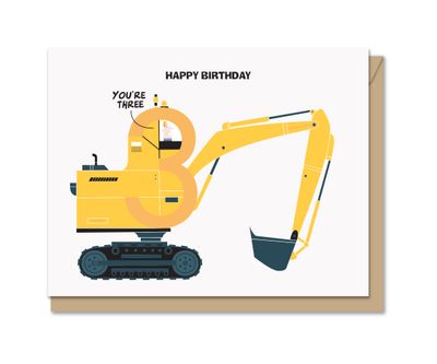 Excavating Birthday Three