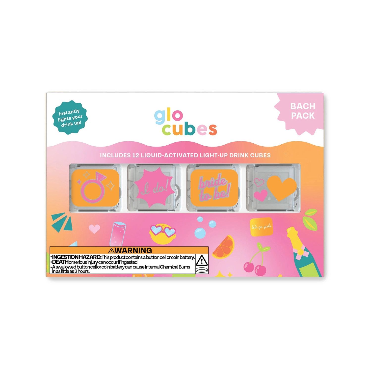 Glo Cubes Bachelorette 12-Pack