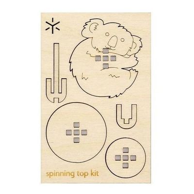 Spinning Top Kit - Animal Koala