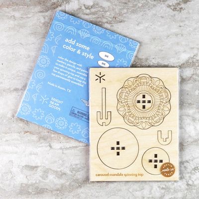 Mandala Large Spinning Top Kit - Carousel
