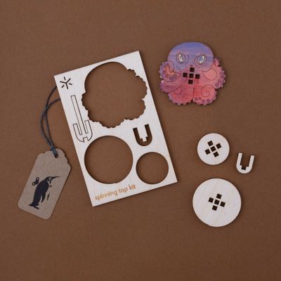 Spinning Top Kit - Octopus