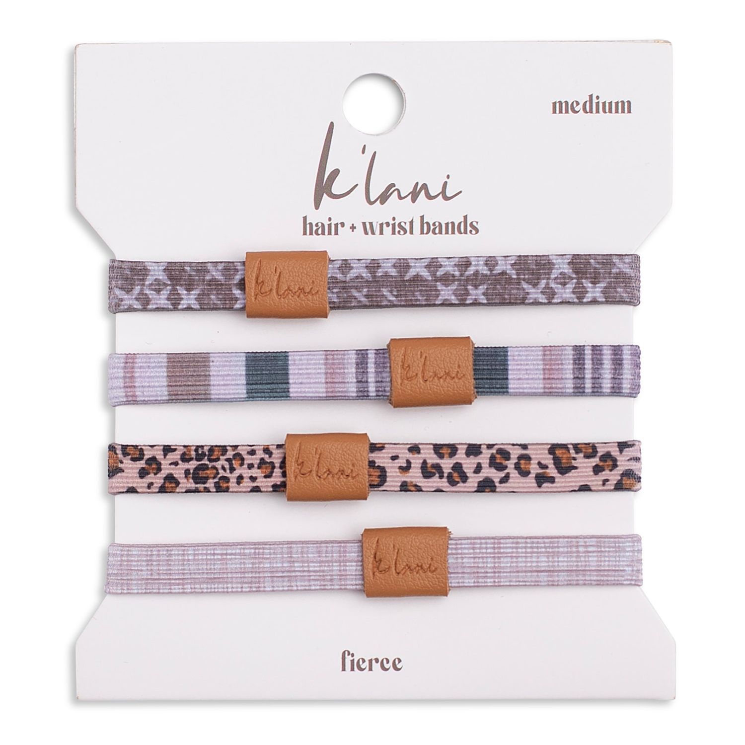 K'lani Fierce Hair + Wrist Band - , Size: small