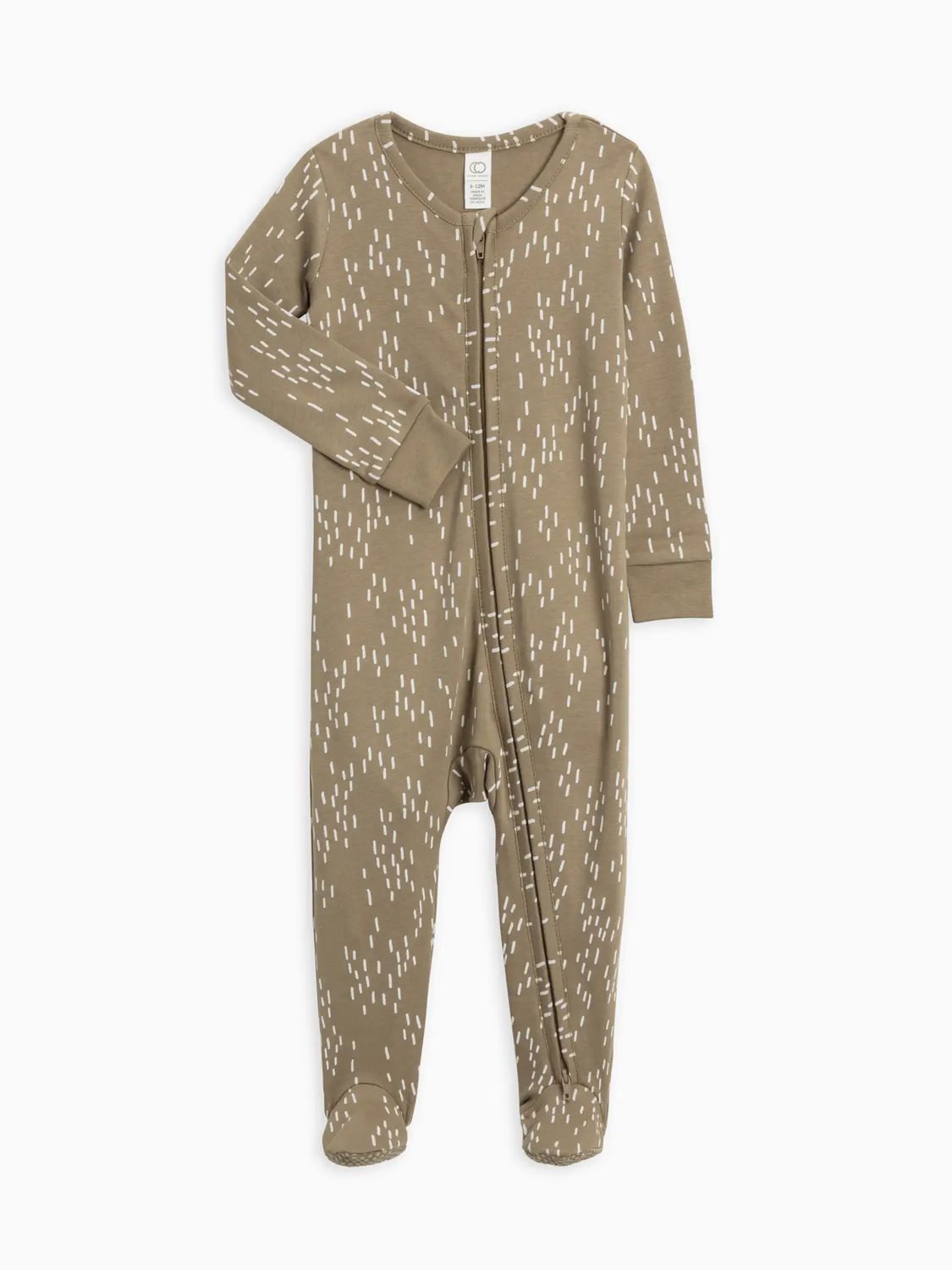 Peyton Footed Sleeper -, Color: Medford + Spruce, Size: 3-6M