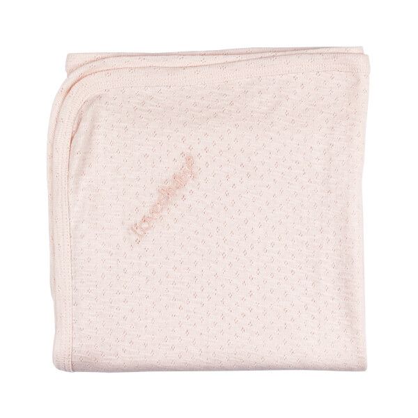 Organic Pointelle Blanket, Color: Cotton Candy