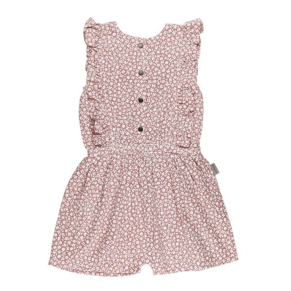 Kids Organic Muslin Ruffle Jumper, Color: Taffy Floral, Size: 2T
