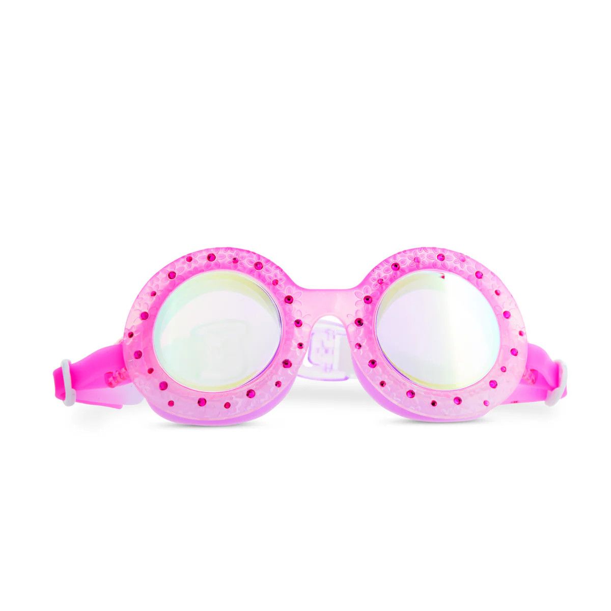 Beautiful Bows Swim Goggles, Color: Pink Lace