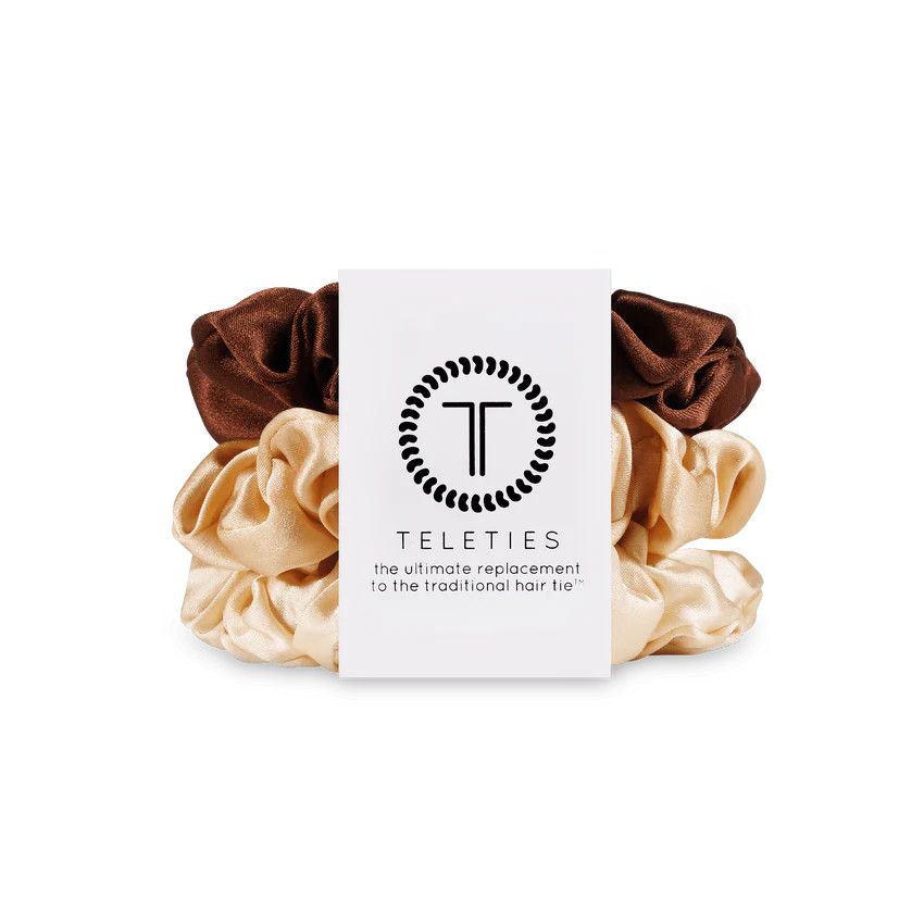 Teleties Scrunchies - Large - , Type: Silk -, Color: For The Love of Nudes