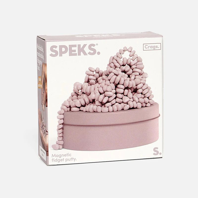 Speks Crags Magnetic Fidget Putty Mini - , Color: Matte Rose