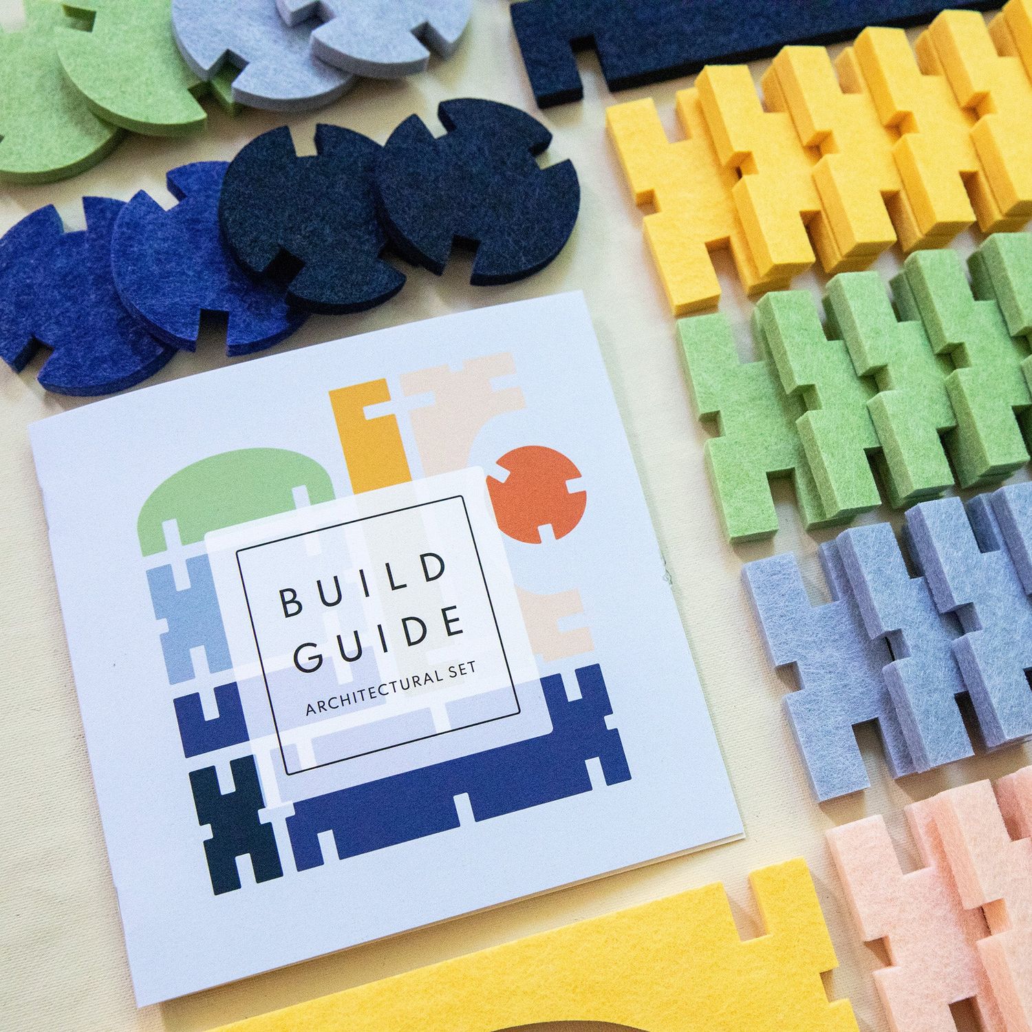interlocking blocks - architectural set