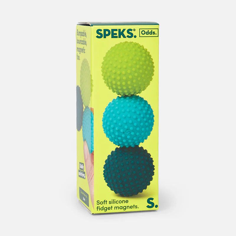 Speks Odds Silicone Magnets - Green Dots