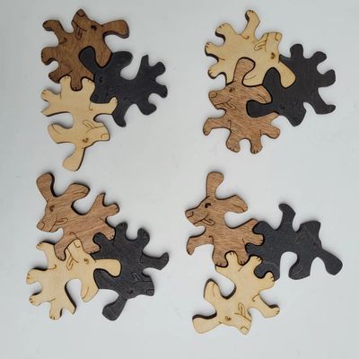 Puzzle Puppies Tessellation Puzzle