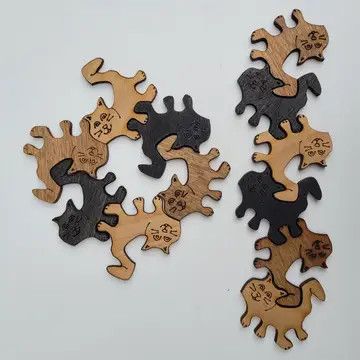 Connecting Cats Adult Puzzle