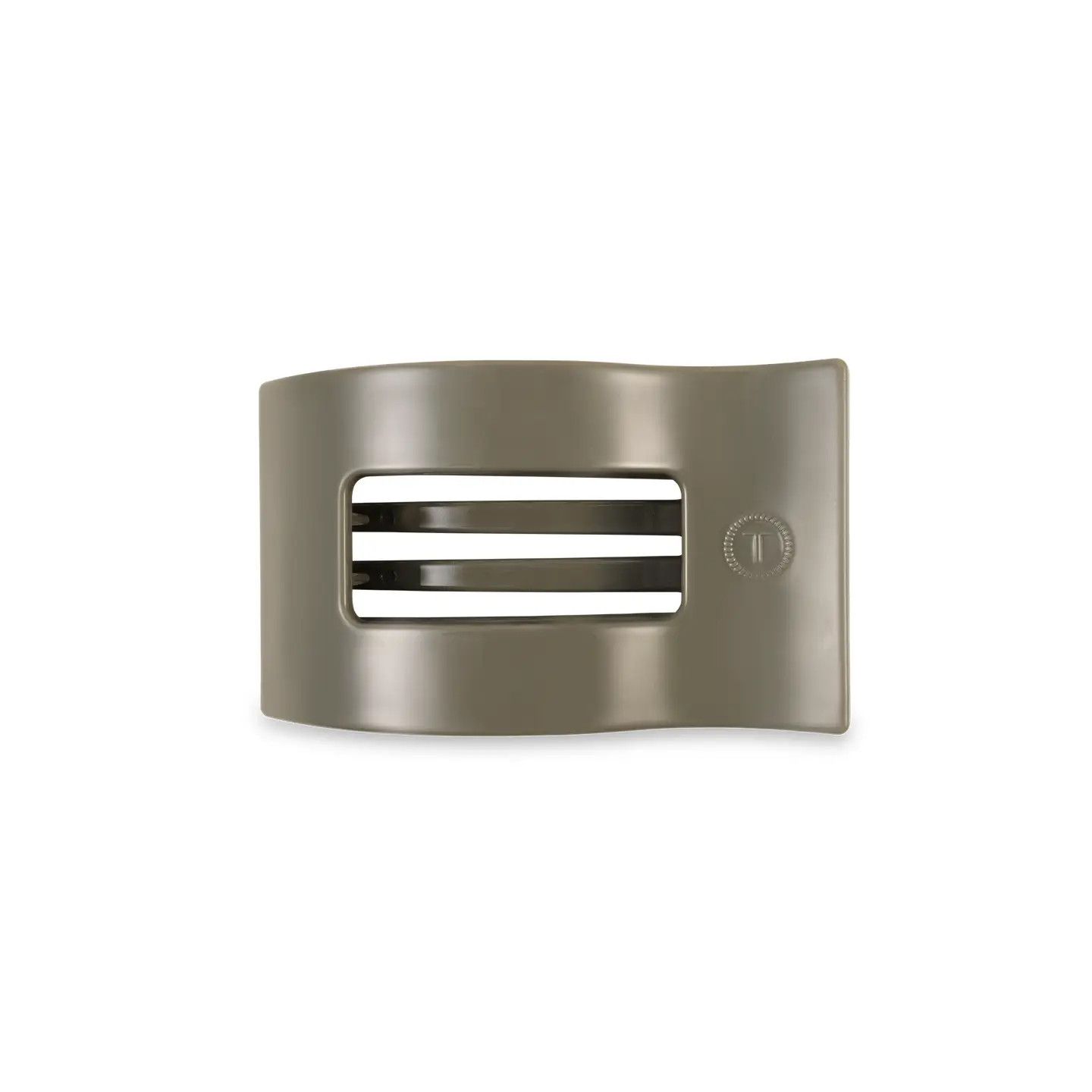  Teleties Flat Rectangle Hair Clips - Small -, Color: Sage it Ain't So