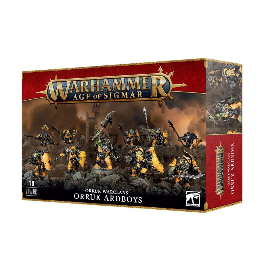Warhammer Age of Sigmar Orruk Warclans Orruk Ardboys